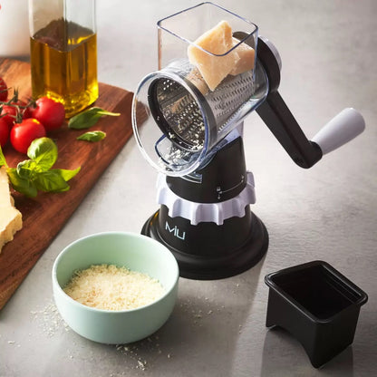 MIU Rotary Drum Grater with 4 Attachments