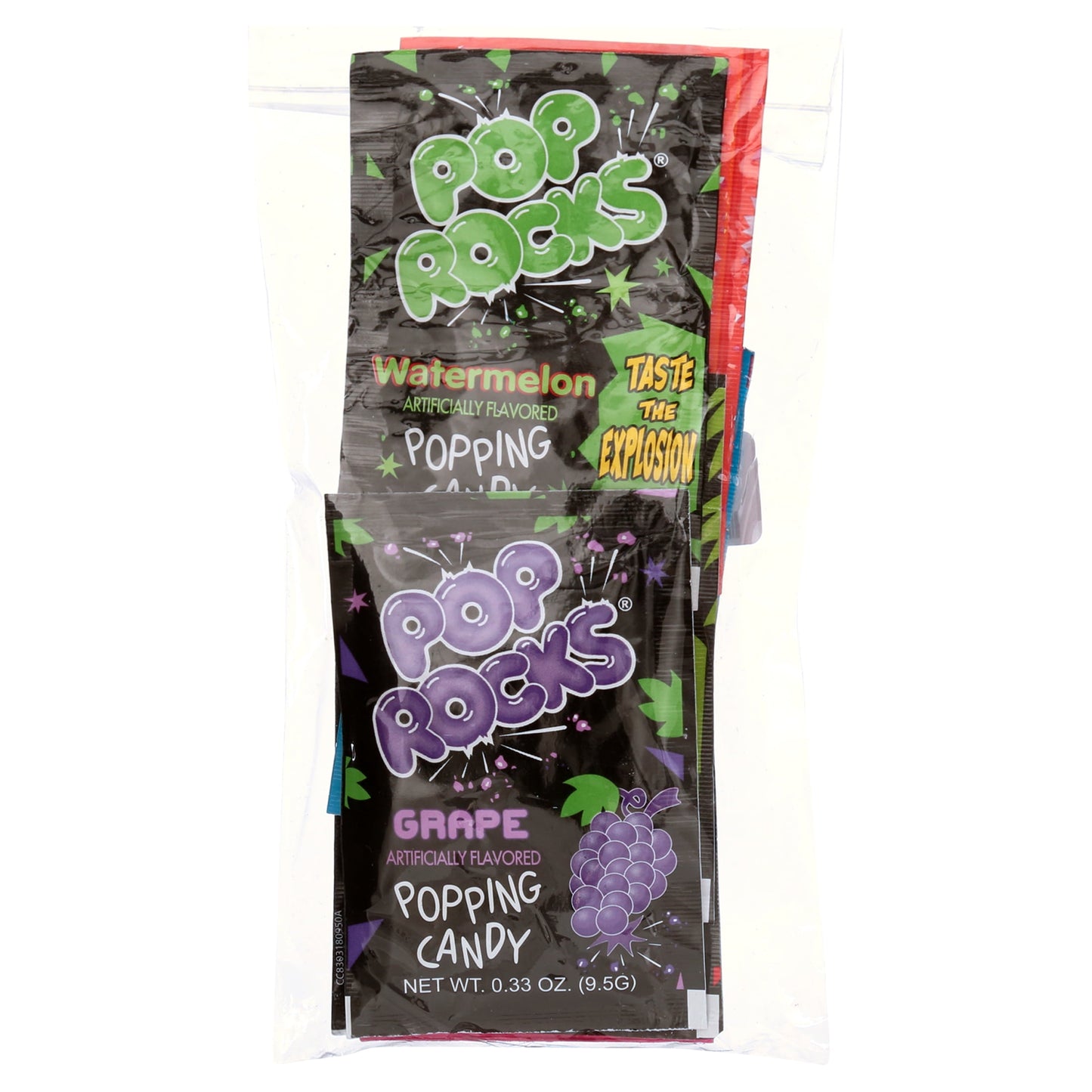 Pop-Rocks Variety 9 Flavor Pack by Inspired Candy, Set Includes One Pouch Each of Nine Flavors