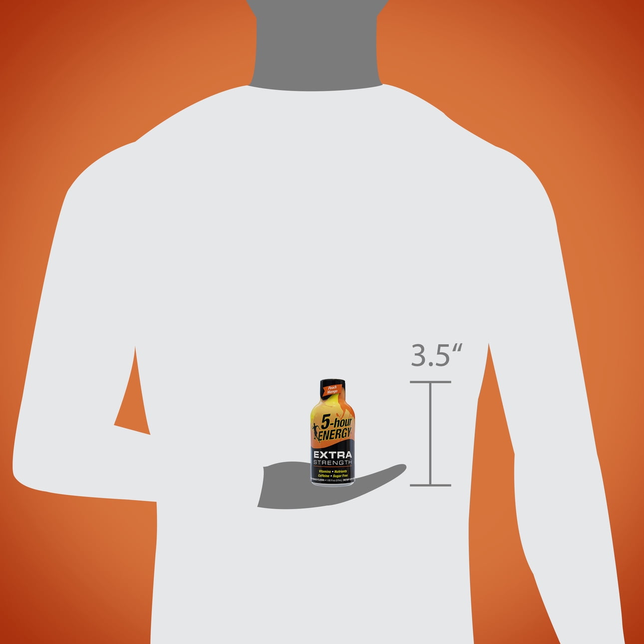 5-hour ENERGY? Shot, Extra Strength, Peach Mango, 1.93 oz, 12 Count