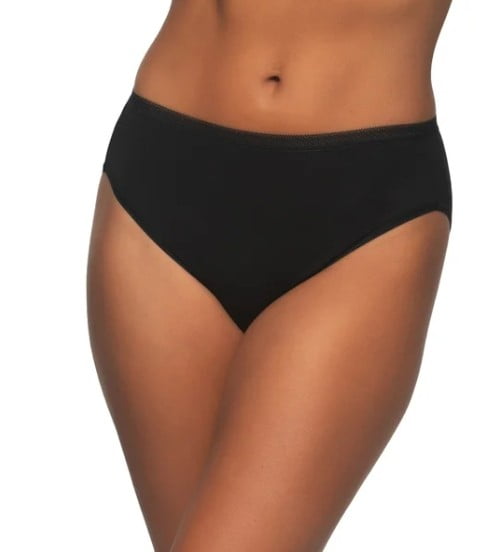 Felina Women's Hi-Cut with Lace Trim, 6-pack, Medium