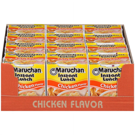 (12 Packs) Maruchan Chicken Instant Lunch, 2.25 oz