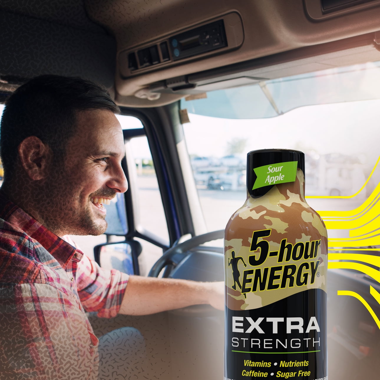 5-hour ENERGY? Shot, Extra Strength, Sour Apple, 1.93 oz, 12 Count