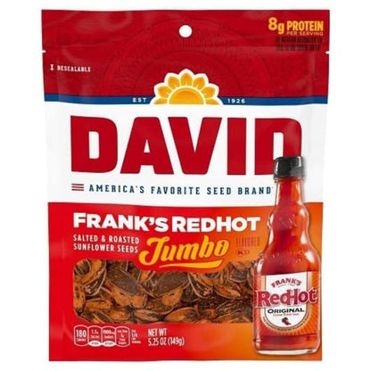 David Sunflower Seeds Variety Pack, 13 Flavors, 5.25 Ounce Each, 1 Bag per Flavor