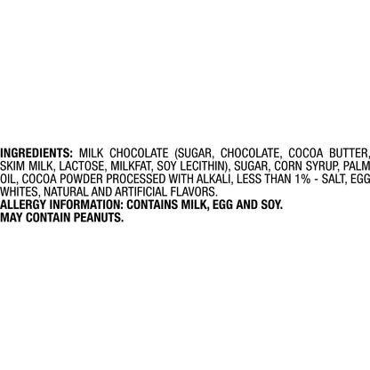 3 Musketeers Chocolate Candy Bars, Full Size - 1.92 oz, 36 ct