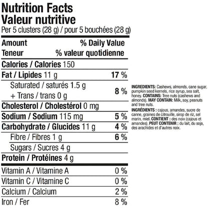 Kirkland Signature Cashew Clusters 2 Pounds