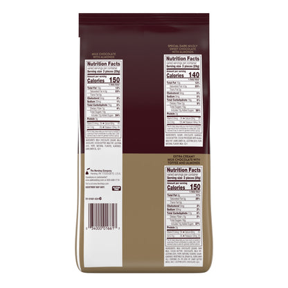 HERSHEY'S, NUGGETS, Assorted Chocolate Candy, Bulk Candy, 52 oz, Bag, 145 Pieces