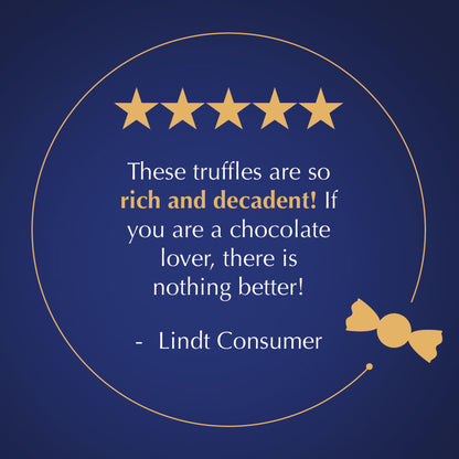 Lindt Lindor Dark Chocolate Candy Truffles, 25.4 oz., 60 Count