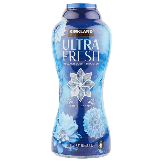 Kirkland Signature Ultra Fresh In-Wash Scent Boosters, Fresh, 45.9 Ounce