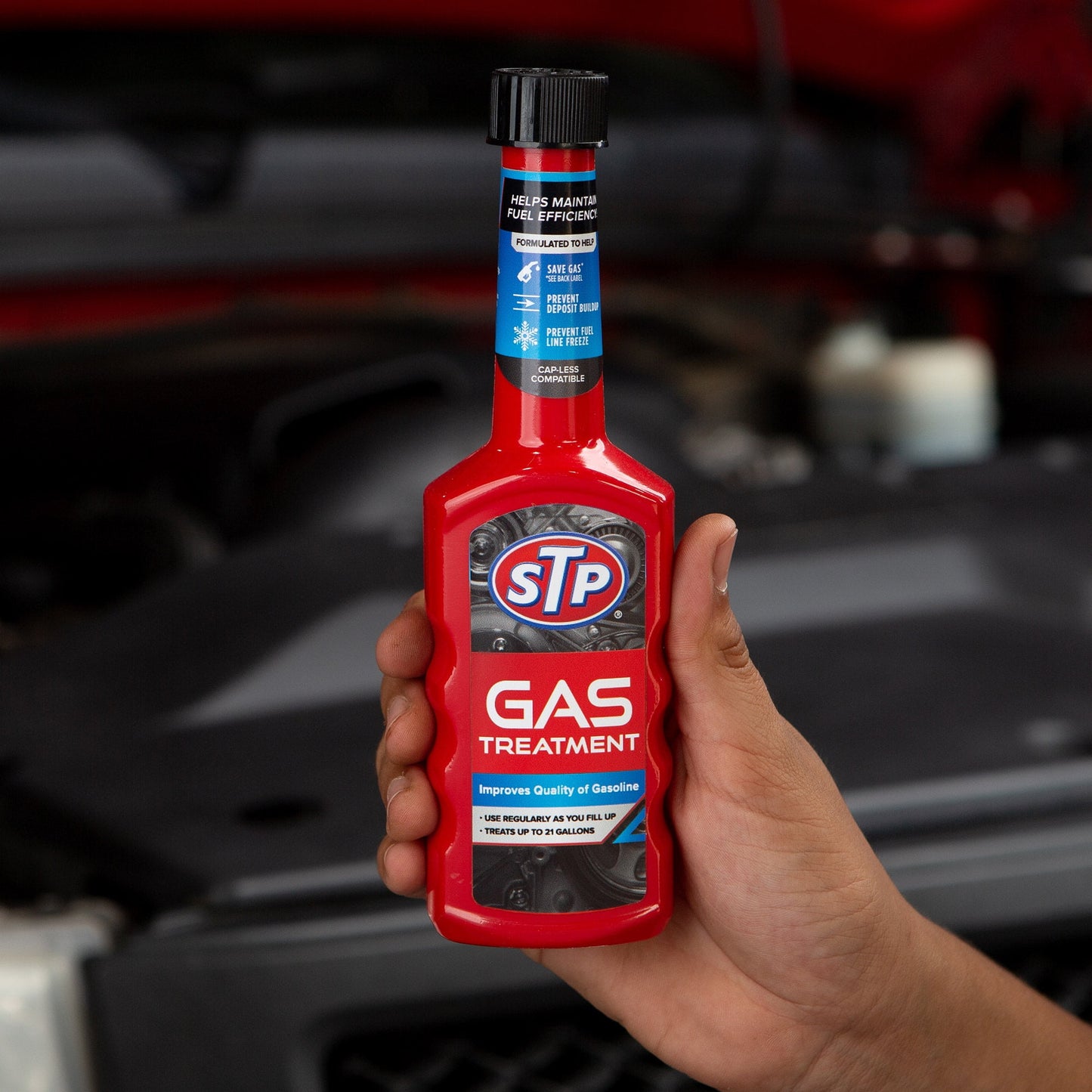 STP Gas Treatment For Any Gasoline Engine - 12 FL OZ