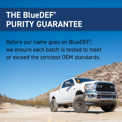 BlueDEF Diesel Exhaust Fluid 2.5 Gal Box - for Diesel Vehicles with SCR Systems - 1 Pack Box