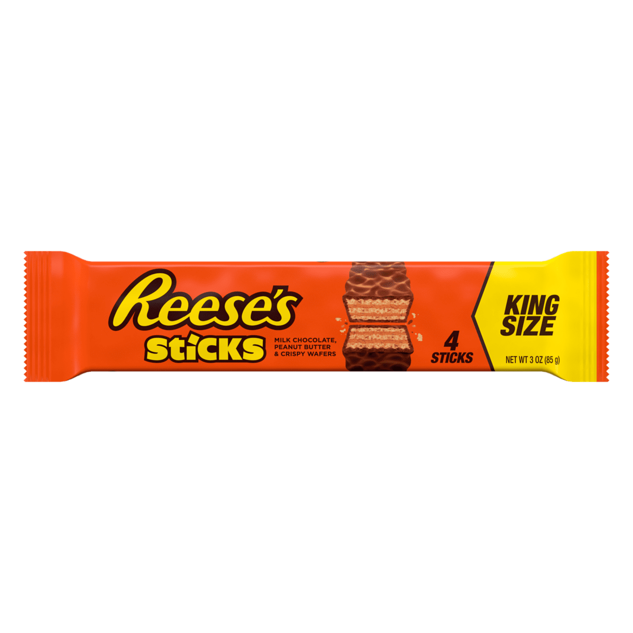 Reese's Sticks, King Size Candy Bar Box, 3 oz., 24 Ct.