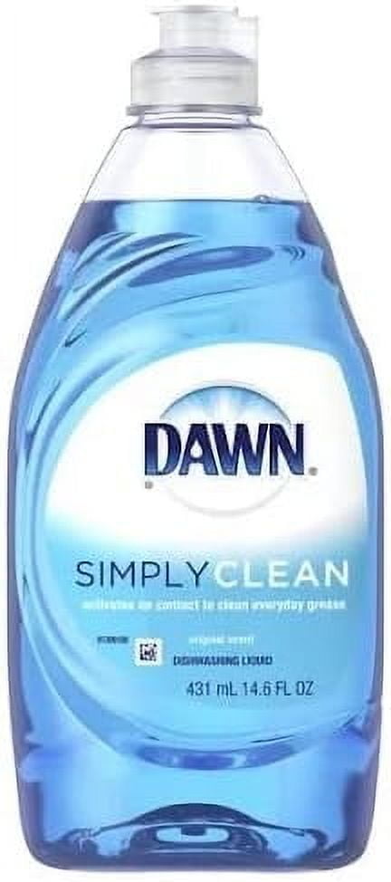 Dawn Dish Liquid Detergent 14.6 fl oz Simply Clean 1pk