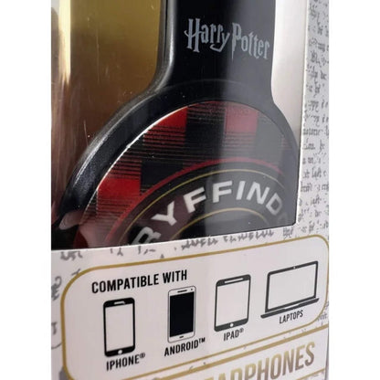 Wizarding World Harry Potter Over Ear Headphones, Black & Red