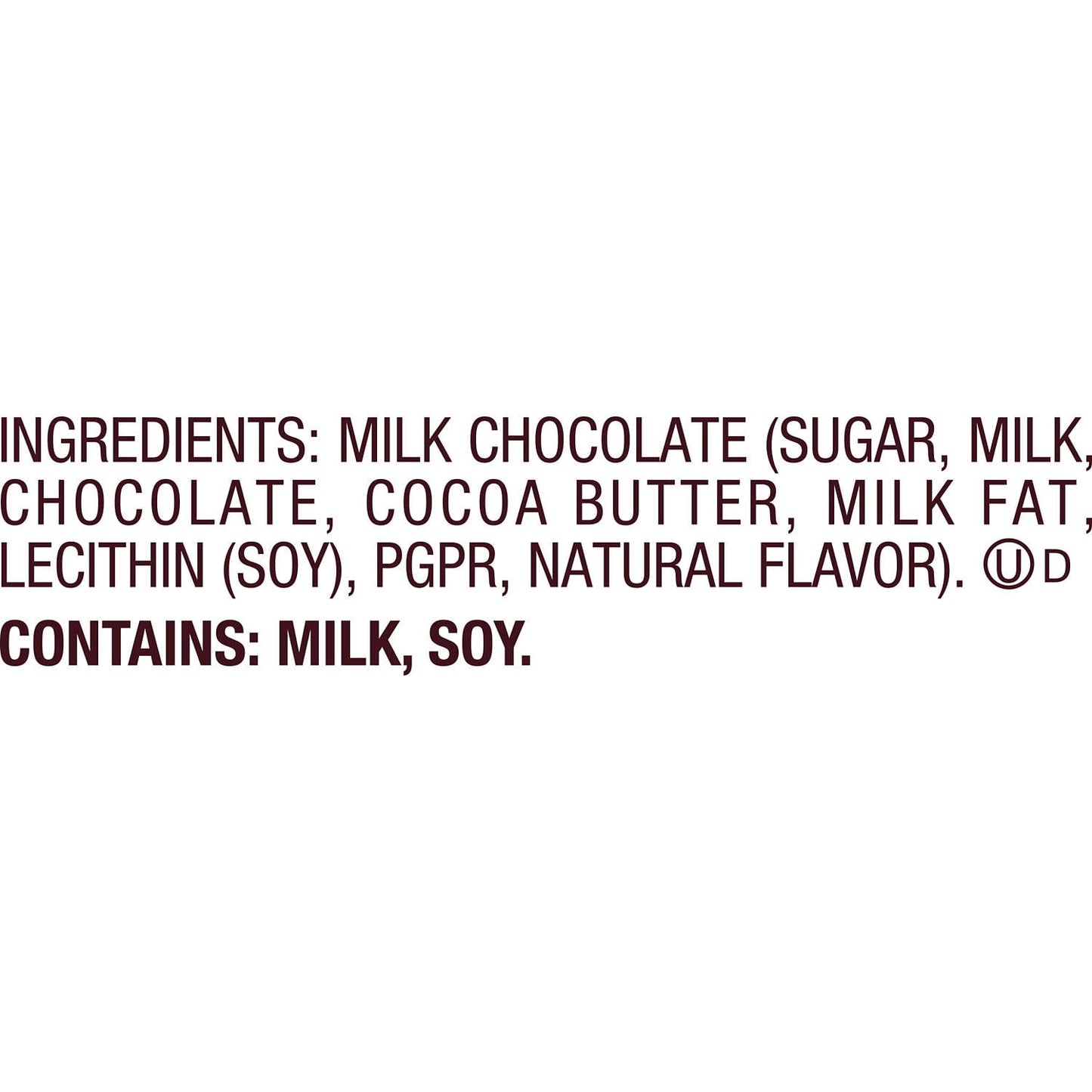Hershey's Milk Chocolate Candy, Bars 1.55 oz, 36 Count
