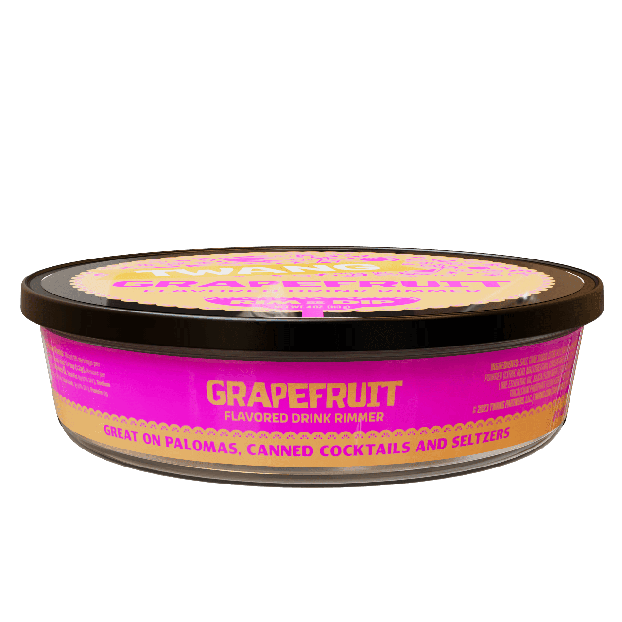 Twang Grapefruit Flavored Drink Rimming Salt, 1- 4 oz
