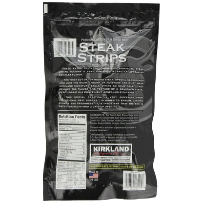 Kirkland Signature Premium Extra Thick Steak Strips 12 Ounce