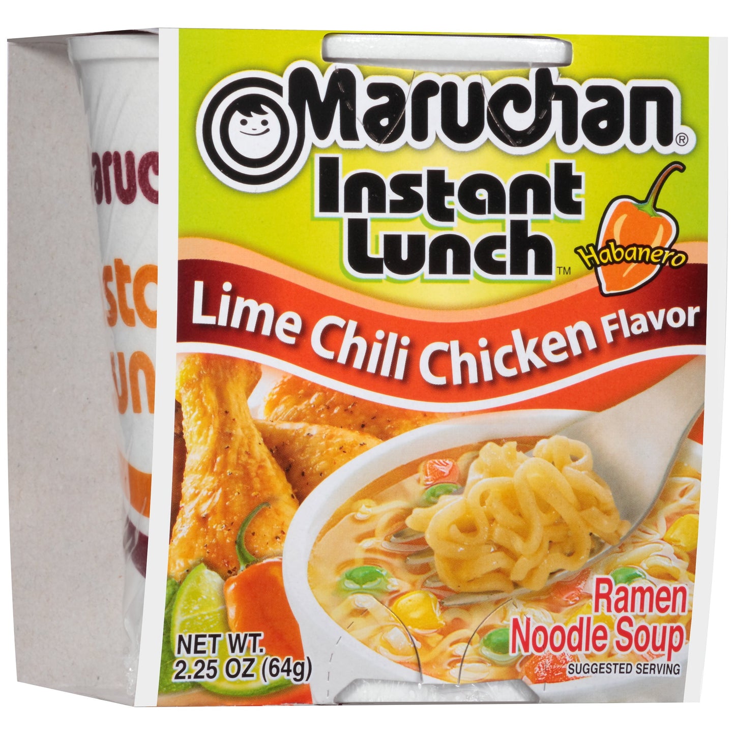 Maruchan, Instant Lunch Lime Chili Chicken Noodles Soup, 3 oz, 12 Ct