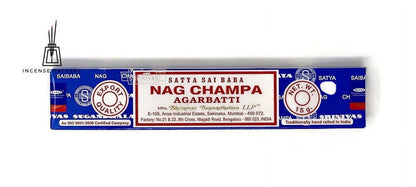 Nagchampa Box of 12 tube 180 gram Incense sticks Satya