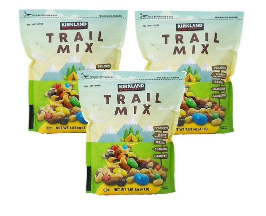 Kirkland Signature Trail Mix, 4 lbs 3PK