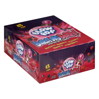 Charms Blow Pops, Bursting Berry Flavor, 48-Count Box