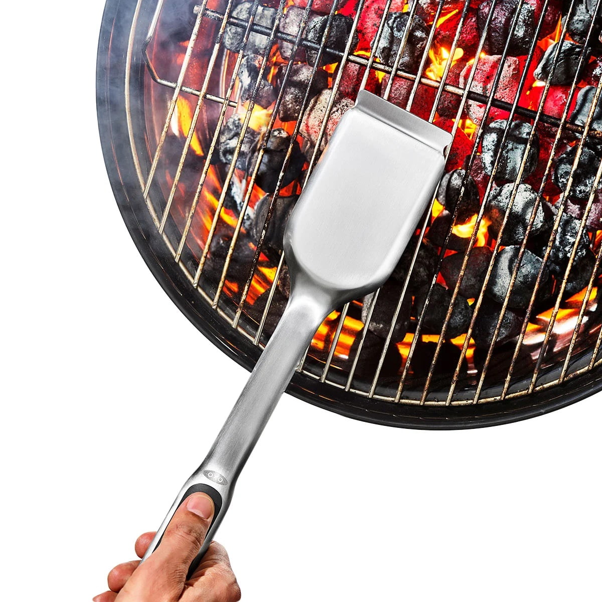 OXO SoftWorks Coiled Grill Brush with Replaceable Head