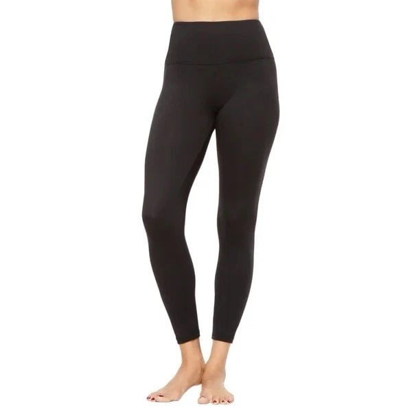 Felina Women's Velvety Soft Legging, 2-pack IN BLACK, Size XL