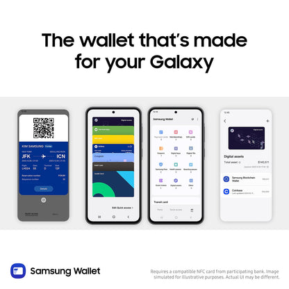 Samsung Galaxy A36 5G A Series 128GB Unlocked Android Cell Phone with 50MP Camera, Awesome Black