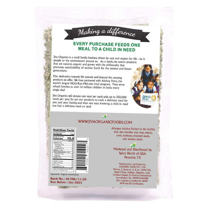 Jiva Organics Whole Fennel Seed, 7 Oz