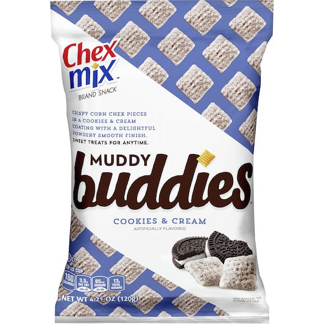 (Price/CASE)Chex Mix 16000-14854 Chex Mix(R) Muddy Buddies 4.25 oz Cookies N Cream 7 Ct