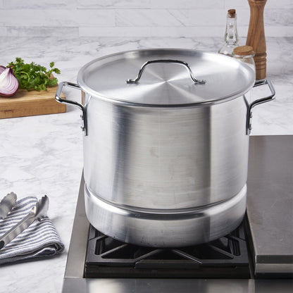 Infuse 3 Piece 20Qt Aluminum Tamale Steamer Pot Set