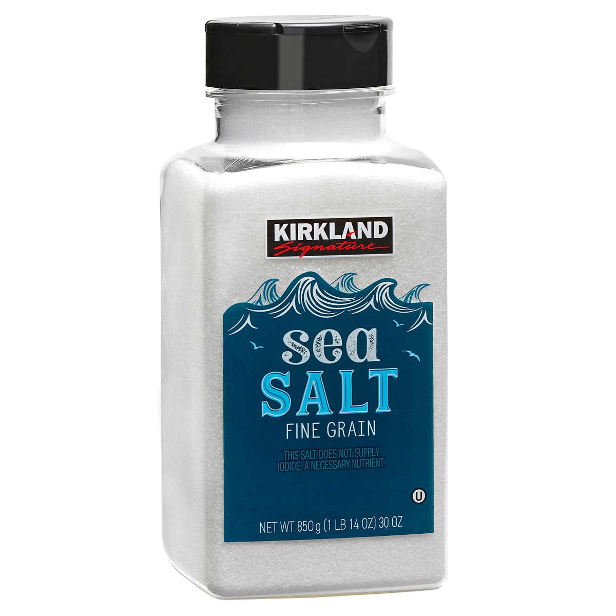 Kirkland Signature Pure Sea Salt 30 Ounce
