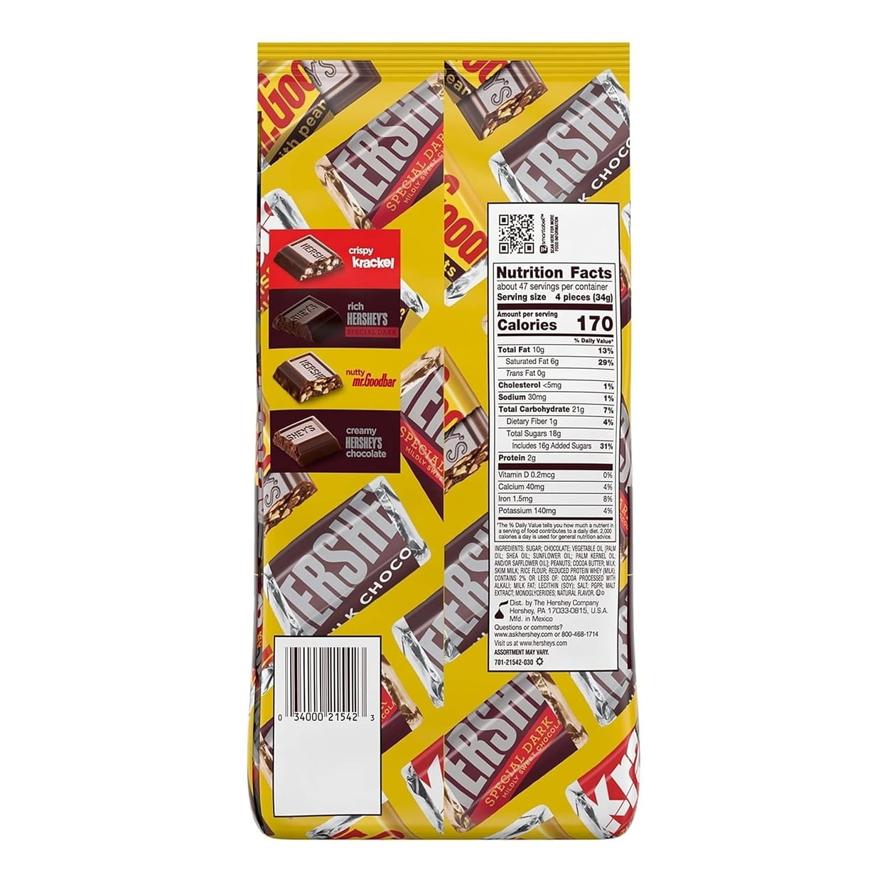 Hersheys Miniatures Assorted - 56 Ounce