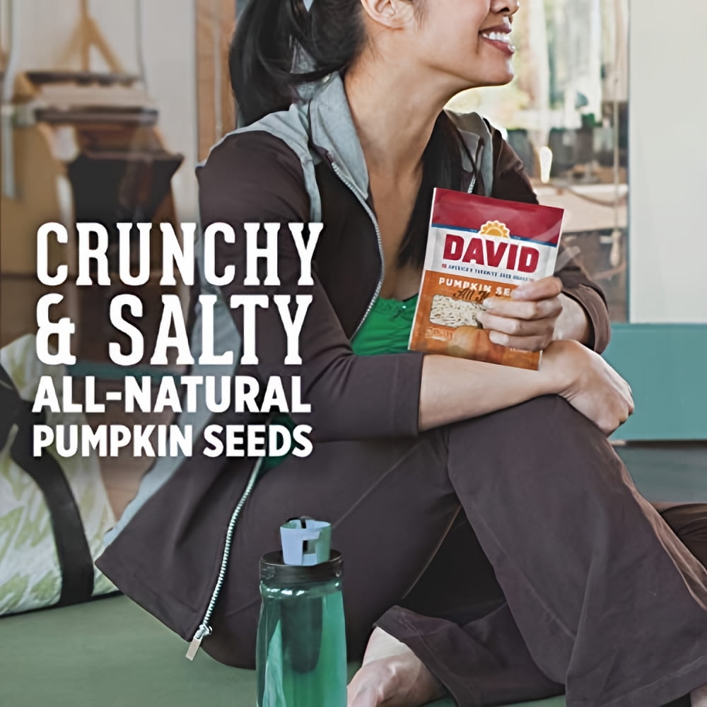 David Pumpkin Seeds 5 oz (Pack of 10)