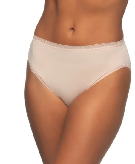 Felina Women's Hi-Cut with Lace Trim, 6-pack, Medium