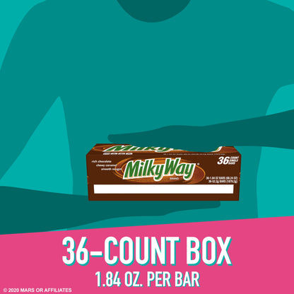 Milky Way Chocolate Candy Bars - 1.84 oz, 36 Pack