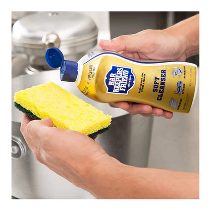 Bar Keepers Friend Multi Purpose Liquid Cleanser, 13 Oz
