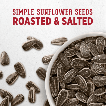 David Seeds Roasted and Salted Original Jumbo Sunflower Seeds, Gluten Free & Keto Friendly Seeds Snacks Great for On-the-Go Snacking Movie Nights Camping Picnic Halloween Trick or Treats 3.75oz- 2PK