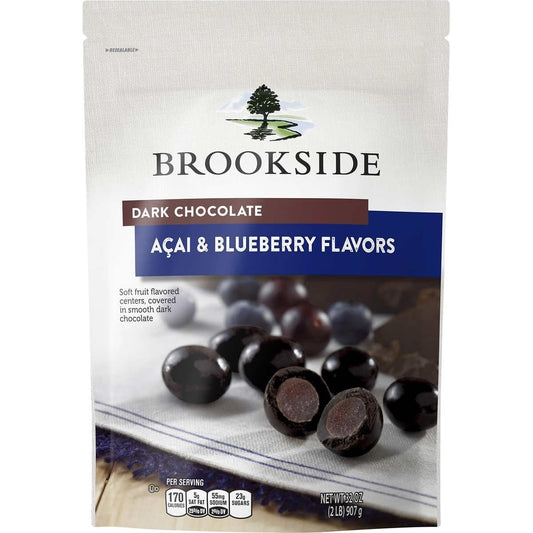 Brookside Dark Chocolate Acai and Blueberry 32 Ounce