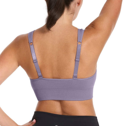 PUMA Women's Performance 2-Pack Seamless Sports Bras Medium
