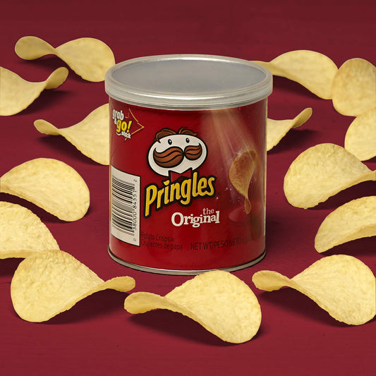 Pringles Potato Crisps Chips, Original, 1.3Oz (12 Count)