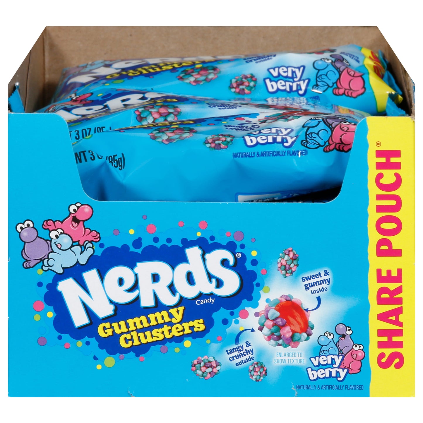 Nerds Gummy Clusters Very Berry Bags