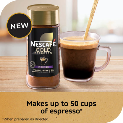 Nescaf? Gold Espresso Intense, Instant Coffee, 3.5 oz