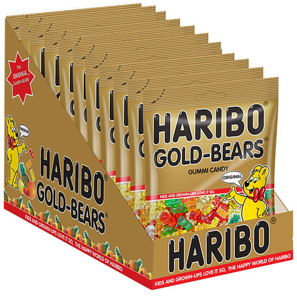 Haribo Gold Bears (5 Ounce, 12 Pack)