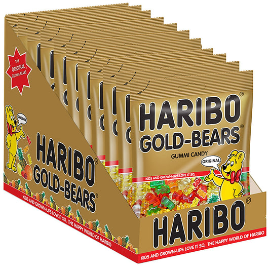 Haribo Gold Bears (5 Ounce, 12 Pack)