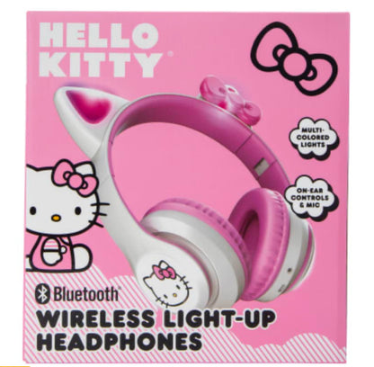 Hello Kitty Bluetooth Wireless Light-Up Headphones