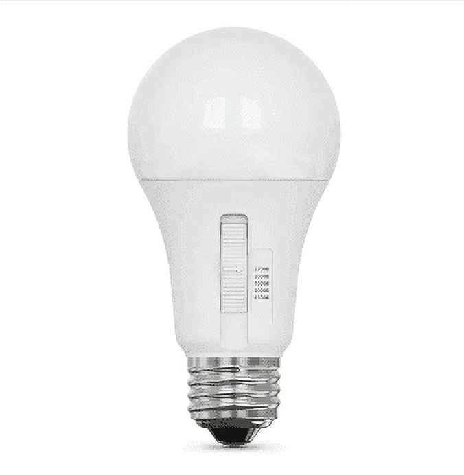 Feit Electric 60 Watt A19 E26 Dimmable LED Bulb Selectable Color (6-Pack) New