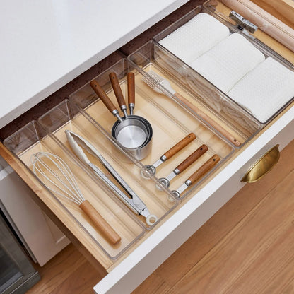 Clearly 6 Piece Organizer Set