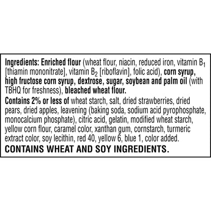 Pop-Tarts Frosted Strawberry Toaster Pastries, Breakfast Foods, Shelf-Stable, 22 oz (12 Count)