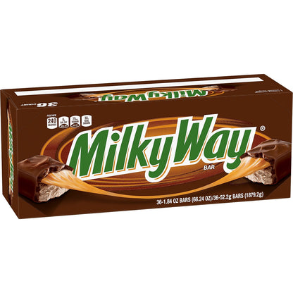 Milky Way Chocolate Candy Bars - 1.84 oz, 36 Pack