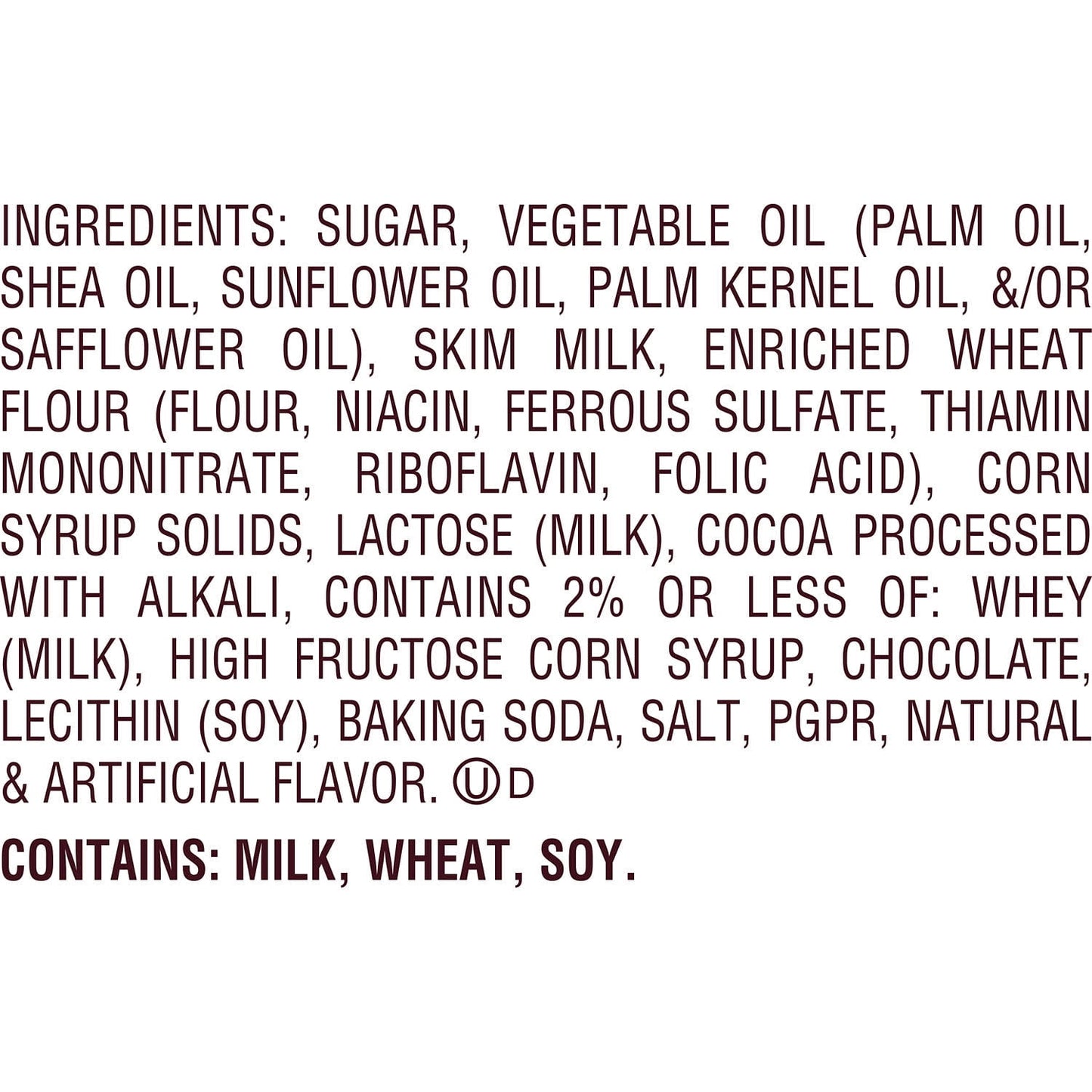 Hershey's Cookies 'n' Creme Candy, Bars 1.55 oz, 36 Count